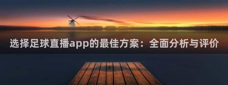 小九直播在线观看：选择足球直播app的最佳方案：全面分析与评价